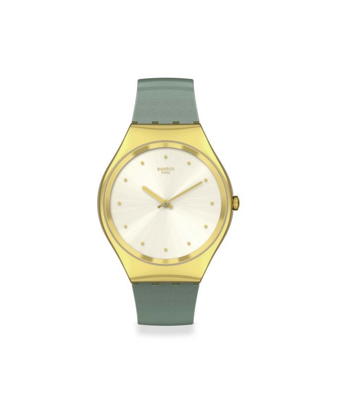 SWATCH GREEN MOIRE - SYXG113