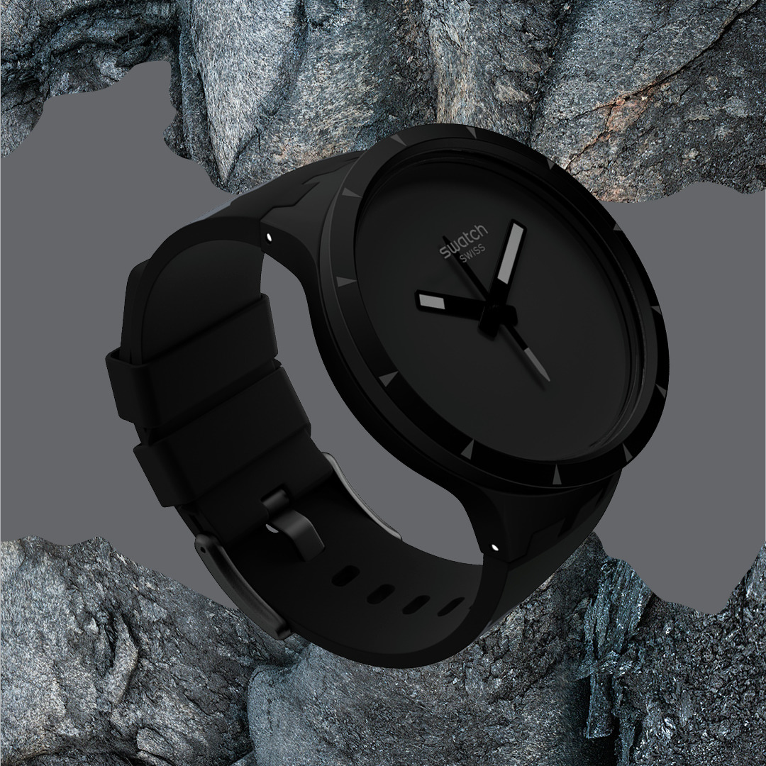 swatch colours of nature black