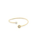 CK TWISTED BEZEL SOLITAIRE